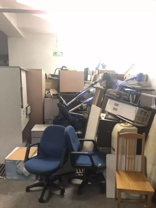 废旧办公设备用品一批